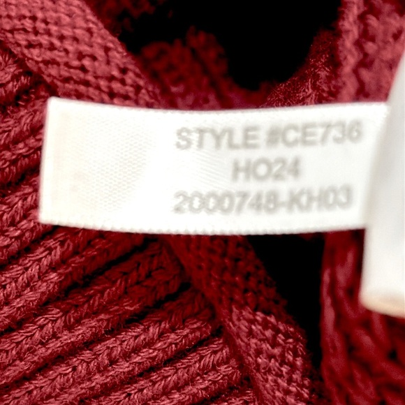 J Crew Ribbed cotton button-collar sweater NWT SZ L - Picture 9 of 9